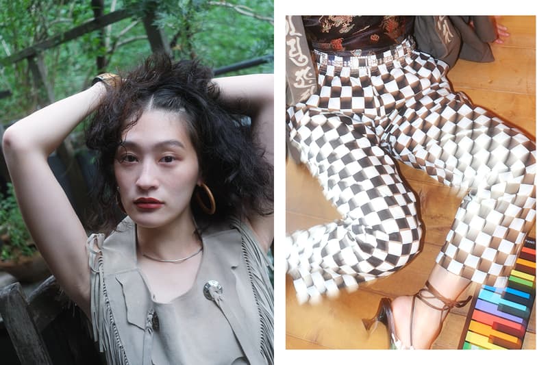 表現者として多岐に渡る活躍を遂げるアーティスト KOM_I コムアイ の感性で着こなす GU のシェフパンツ