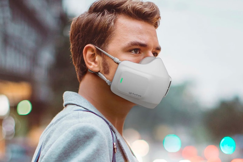 LG がマスク型の空気清浄機を発表 LG PuriCare Wearable Air Purifier Unveil Info