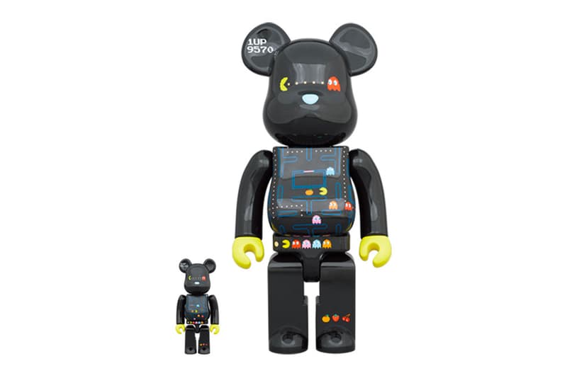 名作アーケードゲーム『パックマン』をモチーフとした BE@RBRICK が登場 Medicom Toy PAC MAN BEARBRICK 400 100 toys accessories figures spring summer 2020 collection gaming arcades maze namco