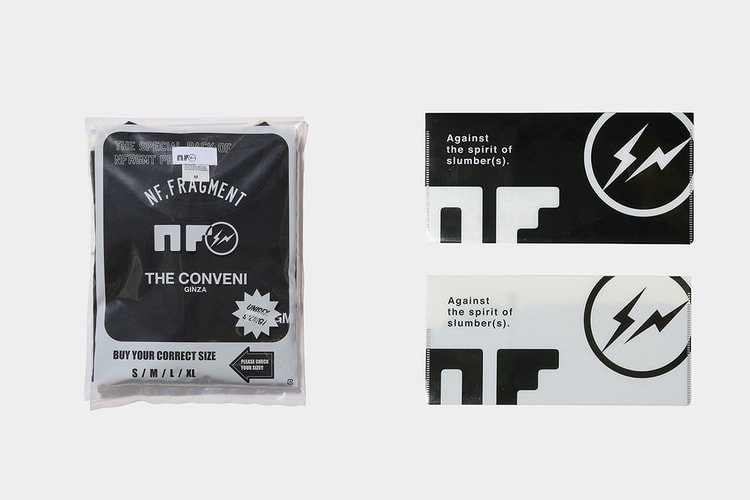 サカナクション 山口一郎による NF x fragment design のコラボライン NFRGMT から新作アイテムが登場