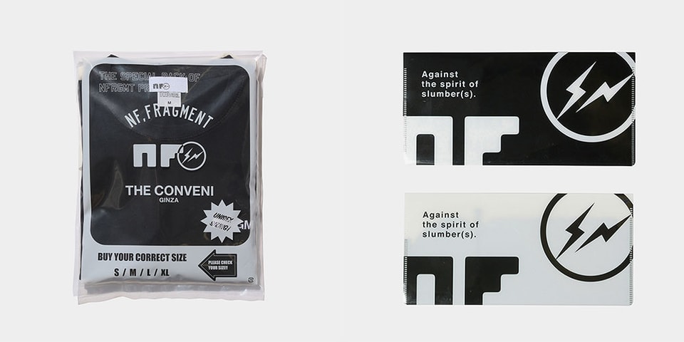 NF x フラグメントのコラボライン NFRGMTから新作アイテムが登場 