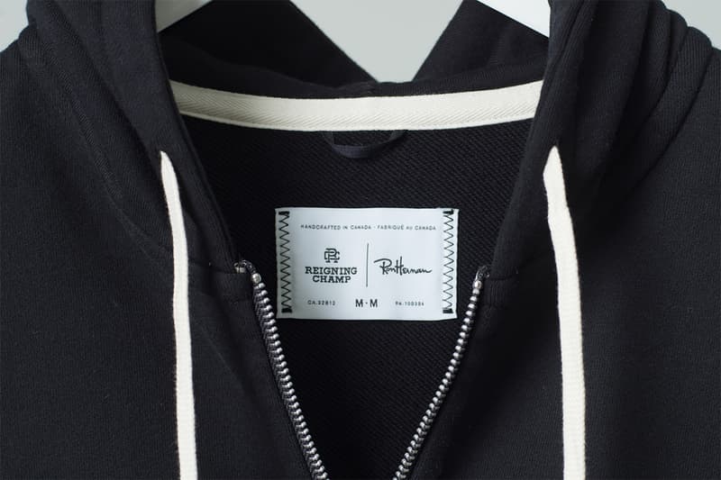 Ron Herman ロンハーマンと高品質スウェットブランド REIGNING CHAMP レイニング チャンプの別注モデルが発売