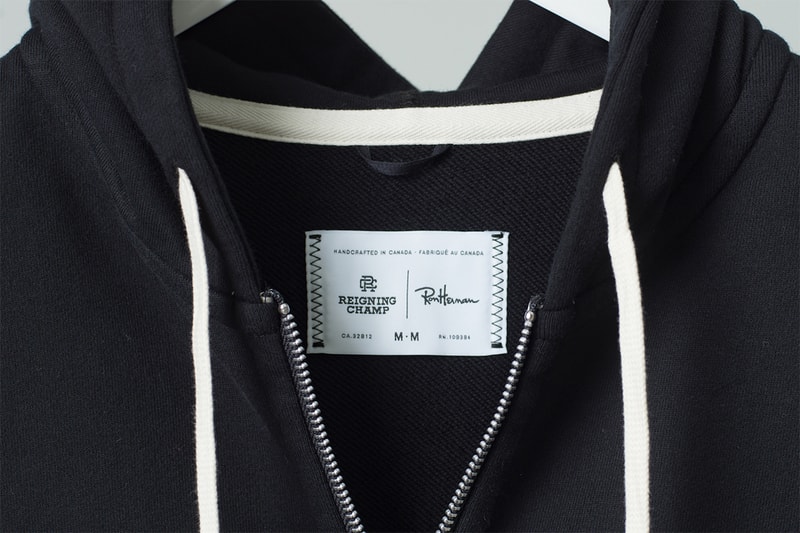 Ron Herman ロンハーマンと高品質スウェットブランド REIGNING CHAMP レイニング チャンプの別注モデルが発売