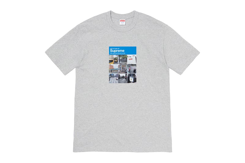 シュプリーム Supreme 2020年秋冬コレクション Tシャツ ボックスロゴTシャツを着用する伝説的サックス奏者 Pharoah Sanders（ファラオ・サンダース）の姿をプリントした逸品から、サイトのログイン時に見かける「私はロボットではありません」の画像選択をモチーフにした遊び心のあるもの、ポップなグラフィックを全面に打ち出したデザインまでラインアップする。