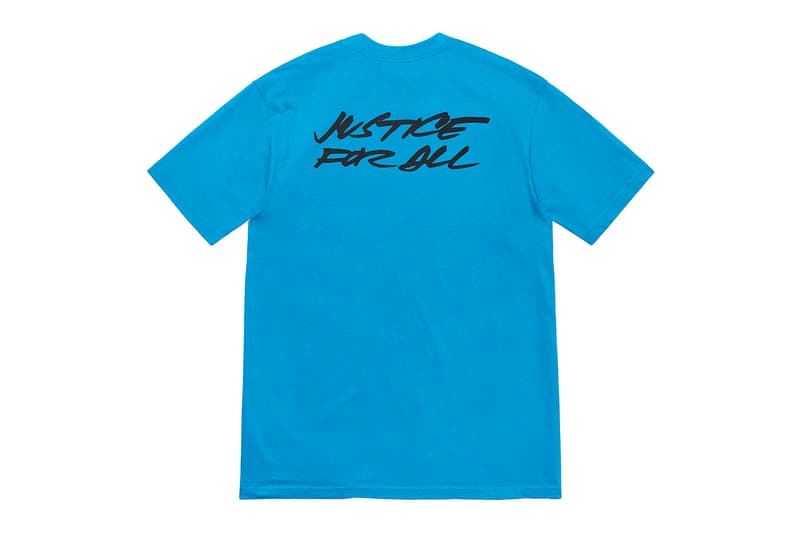 シュプリーム Supreme 2020年秋冬コレクション Tシャツ ボックスロゴTシャツを着用する伝説的サックス奏者 Pharoah Sanders（ファラオ・サンダース）の姿をプリントした逸品から、サイトのログイン時に見かける「私はロボットではありません」の画像選択をモチーフにした遊び心のあるもの、ポップなグラフィックを全面に打ち出したデザインまでラインアップする。