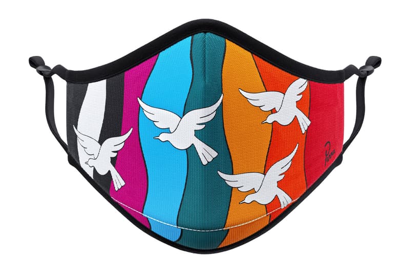 Futura や Parra ら名だたるアーティスト4人によってデザインされた遊び心満載なマスクが登場 Vistaprint Artist-Designed Face Mask Collection futura laboratories graffiti geoff mcfetridge parra jen stark hands birds mandala optical illusion