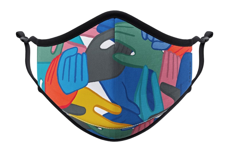 Futura や Parra ら名だたるアーティスト４人によってデザインされた遊び心満載なマスクが登場 Vistaprint Artist-Designed Face Mask Collection futura laboratories graffiti geoff mcfetridge parra jen stark hands birds mandala optical illusion