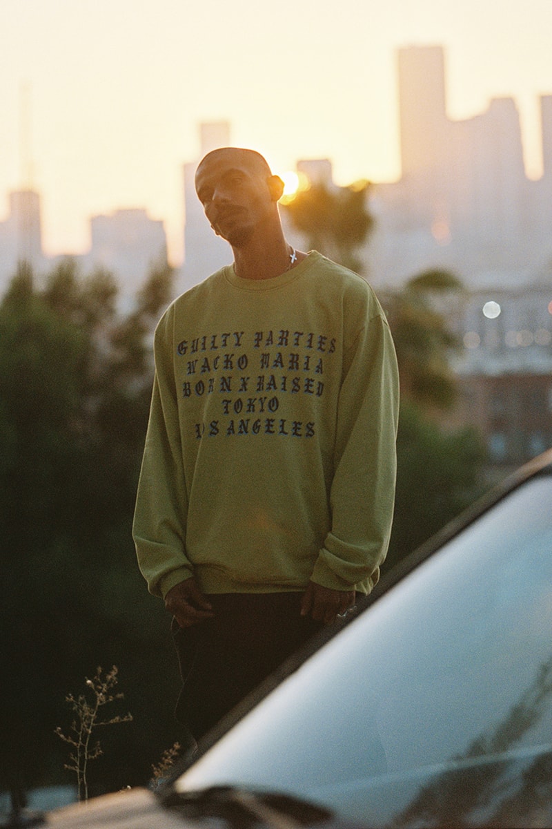ワコ マリアxボーンアンドレイズドからギャングスタテイスト溢れるコレクションが登場 BornxRaised x Wacko Maria Collaborative Capsule collection