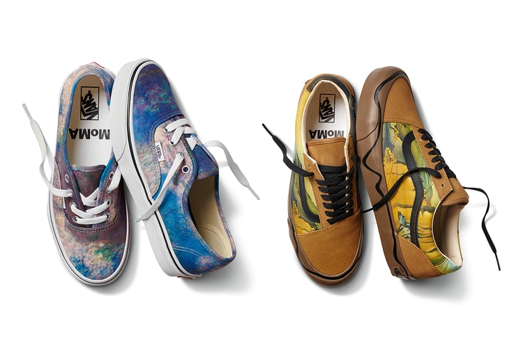 MoMA x Vans よりモネやダリの名画にフィーチャーしたコレクションが登場