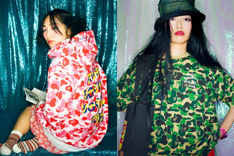 Anti Social Social Club x A BATHING APE® コラボコレクション第3弾のルックブックが公開