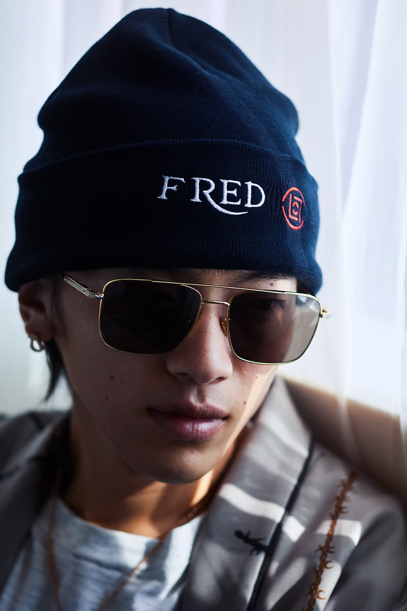 FRED フレッドとEdison Chenエディソン・チェン率いる CLOT クロットによるコラボアパレルを纏った最新ヴィジュアルが公開