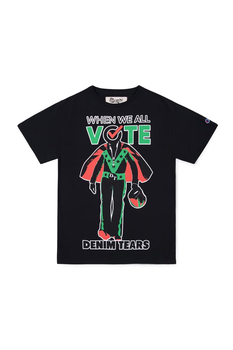 DOVER STREET MARKET が選挙投票の参加を促すべくSTÜSSY や Off-White™️ など25組を招聘したコレクションを発表 Dover Street Market x When We All Vote WWAV Capsule Collection USA NY LA Los Angeles New York Michelle Obama Alastair McKimm Alex Israel Ari Marcopoulos Bravado Beastie Boys Guns N’ Roses Selena Gomez Cactus Plant Flea Market Cam Hicks Dan Colen – Sky High Farm Denim Tears Exchange Program Goodfight Honey Dijon Hood By Air Ignored Prayers Infinite Archives artwork by Adeshola Makinde IRAK Marc Jacobs Maroon World Matt McCormick Midland Agency Off - White Sci - Fi Fantasy Stüssy Vaquera