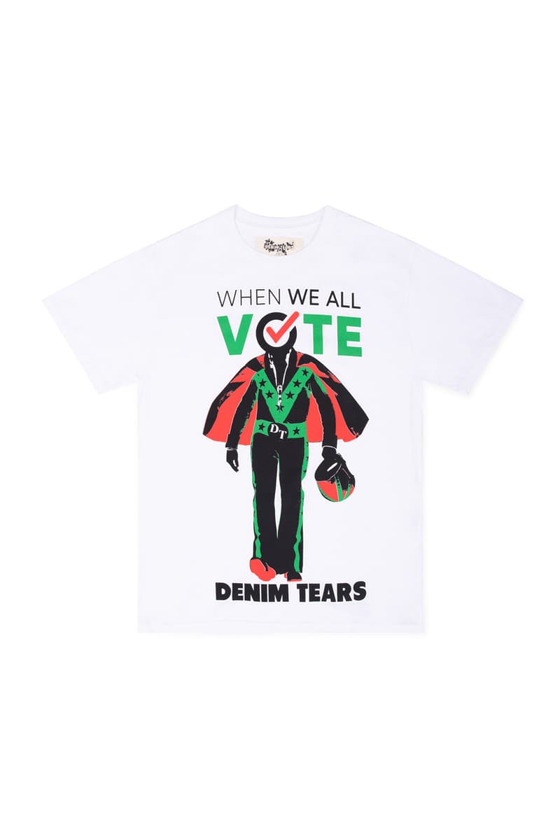 DOVER STREET MARKET が選挙投票の参加を促すべくSTÜSSY や Off-White™️ など25組を招聘したコレクションを発表 Dover Street Market x When We All Vote WWAV Capsule Collection USA NY LA Los Angeles New York Michelle Obama Alastair McKimm Alex Israel Ari Marcopoulos Bravado Beastie Boys Guns N’ Roses Selena Gomez Cactus Plant Flea Market Cam Hicks Dan Colen – Sky High Farm Denim Tears Exchange Program Goodfight Honey Dijon Hood By Air Ignored Prayers Infinite Archives artwork by Adeshola Makinde IRAK Marc Jacobs Maroon World Matt McCormick Midland Agency Off - White Sci - Fi Fantasy Stüssy Vaquera