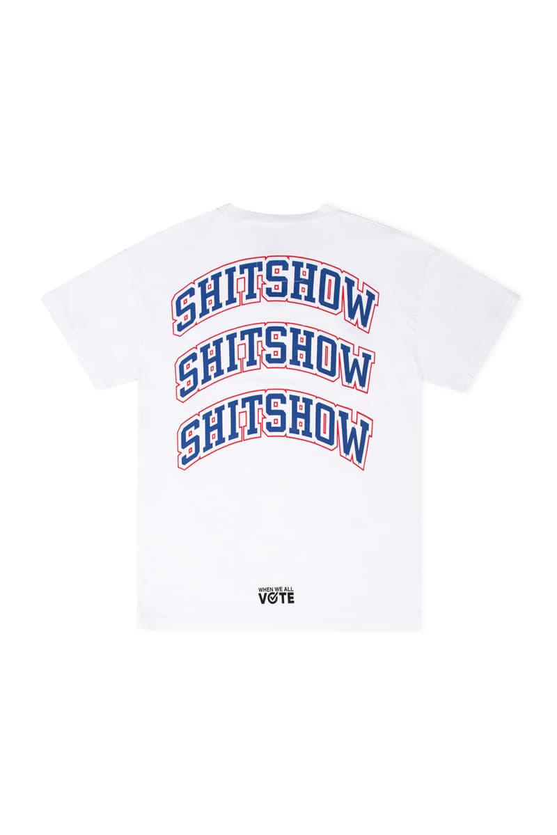 DOVER STREET MARKET が選挙投票の参加を促すべくSTÜSSY や Off-White™️ など25組を招聘したコレクションを発表 Dover Street Market x When We All Vote WWAV Capsule Collection USA NY LA Los Angeles New York Michelle Obama Alastair McKimm Alex Israel Ari Marcopoulos Bravado Beastie Boys Guns N’ Roses Selena Gomez Cactus Plant Flea Market Cam Hicks Dan Colen – Sky High Farm Denim Tears Exchange Program Goodfight Honey Dijon Hood By Air Ignored Prayers Infinite Archives artwork by Adeshola Makinde IRAK Marc Jacobs Maroon World Matt McCormick Midland Agency Off - White Sci - Fi Fantasy Stüssy Vaquera