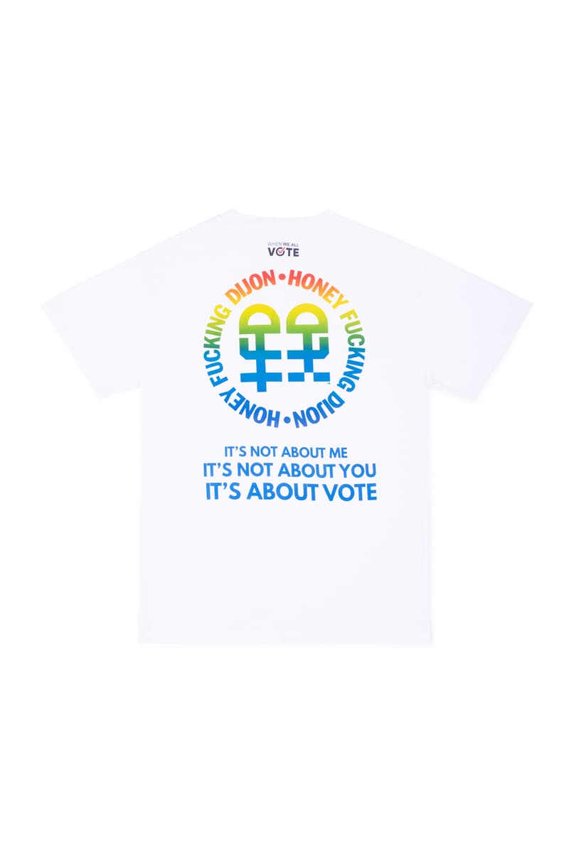 DOVER STREET MARKET が選挙投票の参加を促すべくSTÜSSY や Off-White™️ など25組を招聘したコレクションを発表 Dover Street Market x When We All Vote WWAV Capsule Collection USA NY LA Los Angeles New York Michelle Obama Alastair McKimm Alex Israel Ari Marcopoulos Bravado Beastie Boys Guns N’ Roses Selena Gomez Cactus Plant Flea Market Cam Hicks Dan Colen – Sky High Farm Denim Tears Exchange Program Goodfight Honey Dijon Hood By Air Ignored Prayers Infinite Archives artwork by Adeshola Makinde IRAK Marc Jacobs Maroon World Matt McCormick Midland Agency Off - White Sci - Fi Fantasy Stüssy Vaquera