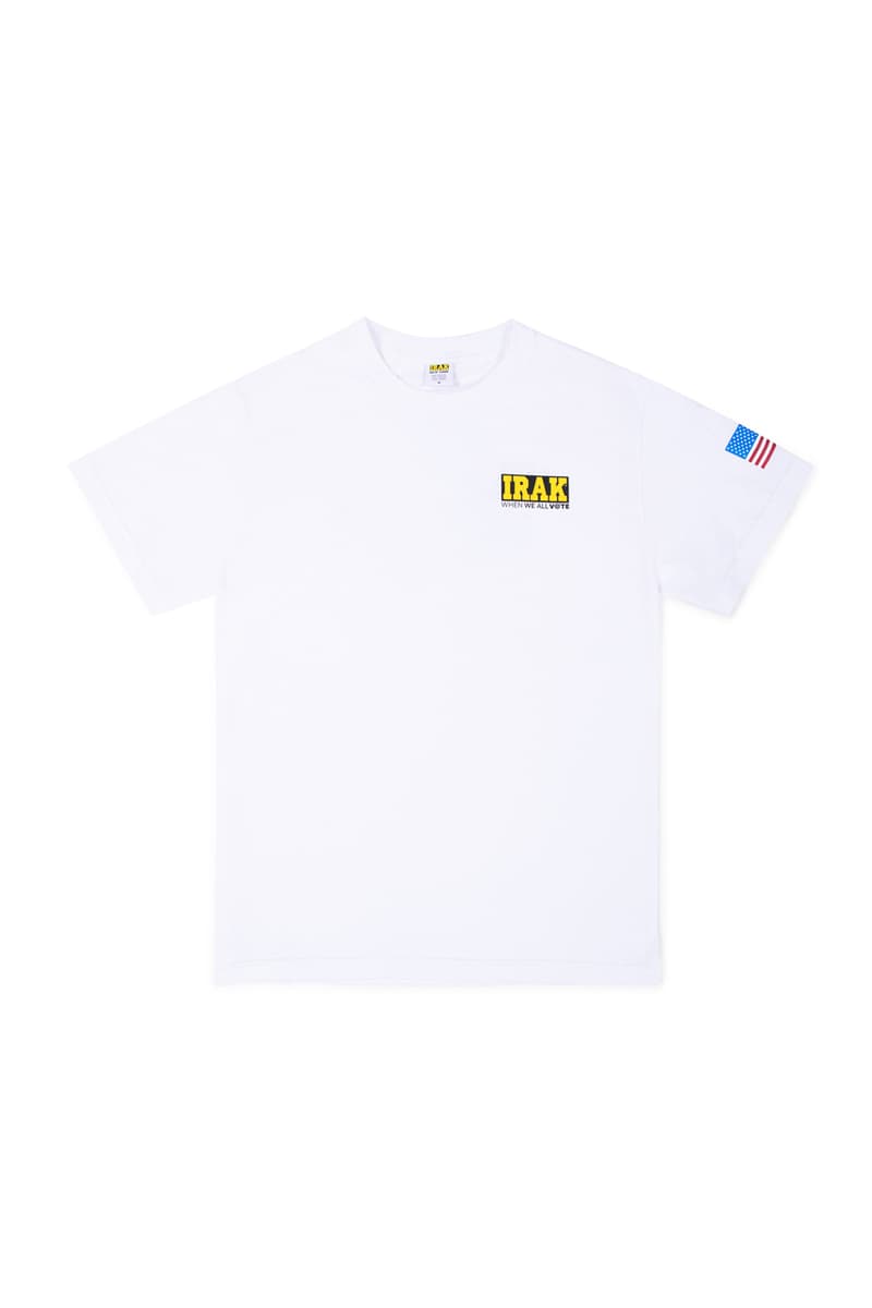 DOVER STREET MARKET が選挙投票の参加を促すべくSTÜSSY や Off-White™️ など25組を招聘したコレクションを発表 Dover Street Market x When We All Vote WWAV Capsule Collection USA NY LA Los Angeles New York Michelle Obama Alastair McKimm Alex Israel Ari Marcopoulos Bravado Beastie Boys Guns N’ Roses Selena Gomez Cactus Plant Flea Market Cam Hicks Dan Colen – Sky High Farm Denim Tears Exchange Program Goodfight Honey Dijon Hood By Air Ignored Prayers Infinite Archives artwork by Adeshola Makinde IRAK Marc Jacobs Maroon World Matt McCormick Midland Agency Off - White Sci - Fi Fantasy Stüssy Vaquera