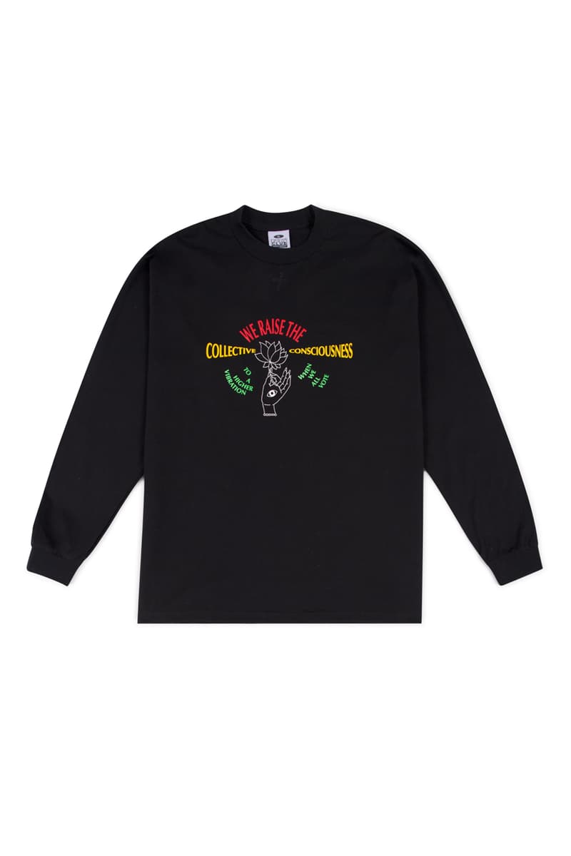 DOVER STREET MARKET が選挙投票の参加を促すべくSTÜSSY や Off-White™️ など25組を招聘したコレクションを発表 Dover Street Market x When We All Vote WWAV Capsule Collection USA NY LA Los Angeles New York Michelle Obama Alastair McKimm Alex Israel Ari Marcopoulos Bravado Beastie Boys Guns N’ Roses Selena Gomez Cactus Plant Flea Market Cam Hicks Dan Colen – Sky High Farm Denim Tears Exchange Program Goodfight Honey Dijon Hood By Air Ignored Prayers Infinite Archives artwork by Adeshola Makinde IRAK Marc Jacobs Maroon World Matt McCormick Midland Agency Off - White Sci - Fi Fantasy Stüssy Vaquera