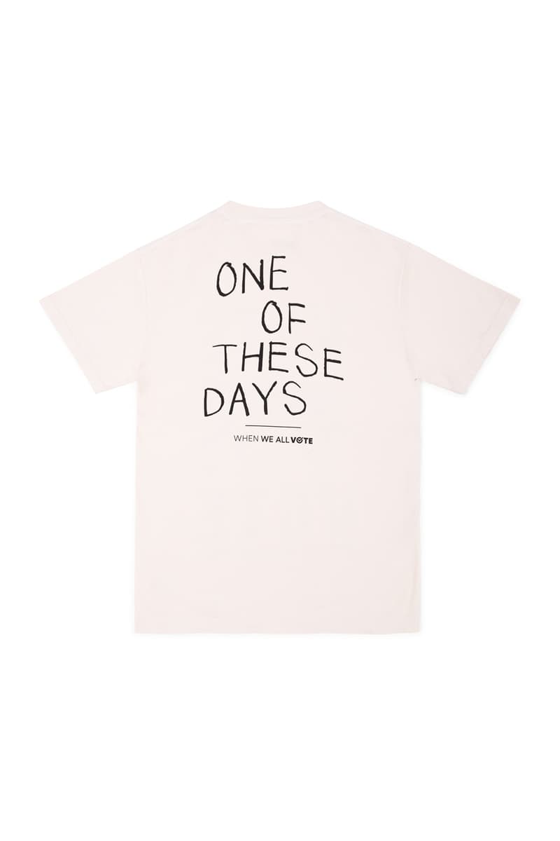 DOVER STREET MARKET が選挙投票の参加を促すべくSTÜSSY や Off-White™️ など25組を招聘したコレクションを発表 Dover Street Market x When We All Vote WWAV Capsule Collection USA NY LA Los Angeles New York Michelle Obama Alastair McKimm Alex Israel Ari Marcopoulos Bravado Beastie Boys Guns N’ Roses Selena Gomez Cactus Plant Flea Market Cam Hicks Dan Colen – Sky High Farm Denim Tears Exchange Program Goodfight Honey Dijon Hood By Air Ignored Prayers Infinite Archives artwork by Adeshola Makinde IRAK Marc Jacobs Maroon World Matt McCormick Midland Agency Off - White Sci - Fi Fantasy Stüssy Vaquera