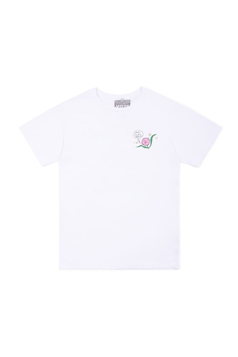 DOVER STREET MARKET が選挙投票の参加を促すべくSTÜSSY や Off-White™️ など25組を招聘したコレクションを発表 Dover Street Market x When We All Vote WWAV Capsule Collection USA NY LA Los Angeles New York Michelle Obama Alastair McKimm Alex Israel Ari Marcopoulos Bravado Beastie Boys Guns N’ Roses Selena Gomez Cactus Plant Flea Market Cam Hicks Dan Colen – Sky High Farm Denim Tears Exchange Program Goodfight Honey Dijon Hood By Air Ignored Prayers Infinite Archives artwork by Adeshola Makinde IRAK Marc Jacobs Maroon World Matt McCormick Midland Agency Off - White Sci - Fi Fantasy Stüssy Vaquera