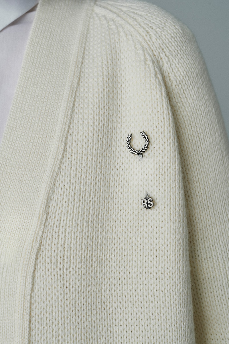 Raf Simons × Fred Perry がロンドンの老舗ライブハウス 『100 Club』へオマージュを捧げた最新コレクションを発表 fred perry Raf Simons fall winter 2020 100 club collection oversized garments where to cop when does it drop