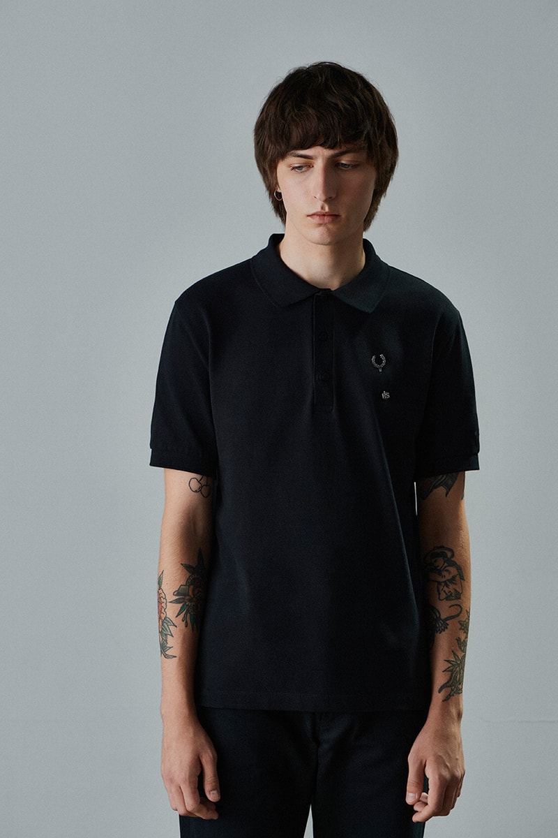 Raf Simons × Fred Perry がロンドンの老舗ライブハウス 『100 Club』へオマージュを捧げた最新コレクションを発表 fred perry Raf Simons fall winter 2020 100 club collection oversized garments where to cop when does it drop