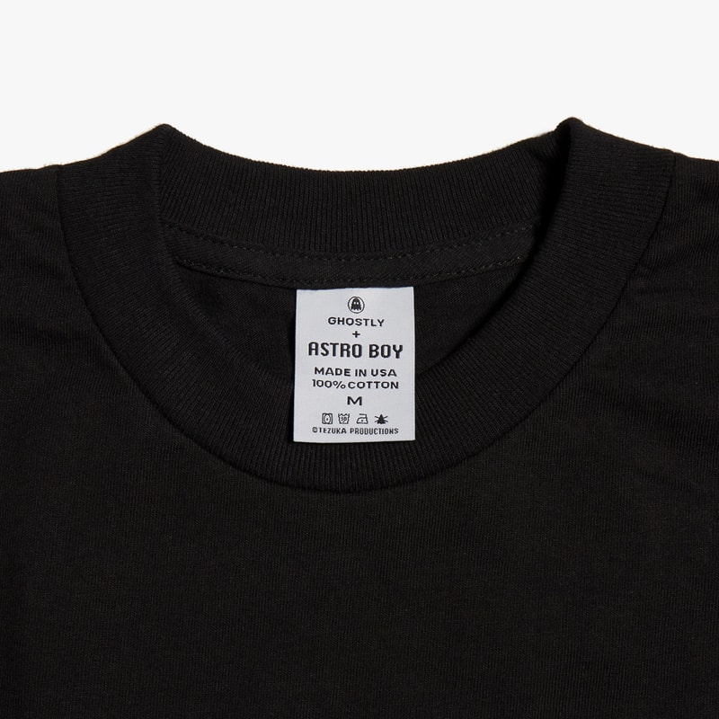 音楽レーベル Ghostly International が『鉄腕アトム』とのコラボマーチャンダイズを発表 'Astro Boy' x Ghostly International Collaboration osamu tezuka collection eric hu nike sportswear ssense tee shirt tote bag release date buy