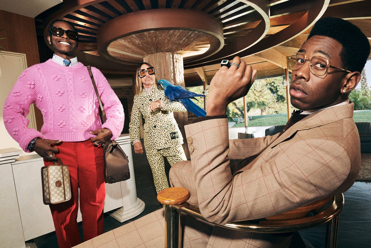 A$AP Rocky、Tyler, the Creator,、Iggy Pop が Gucci の新広告キャンペーンで共演 Gucci "Life of a Rock Star" Campaign Features A$AP Rocky Tyler, The Creator Iggy Pop