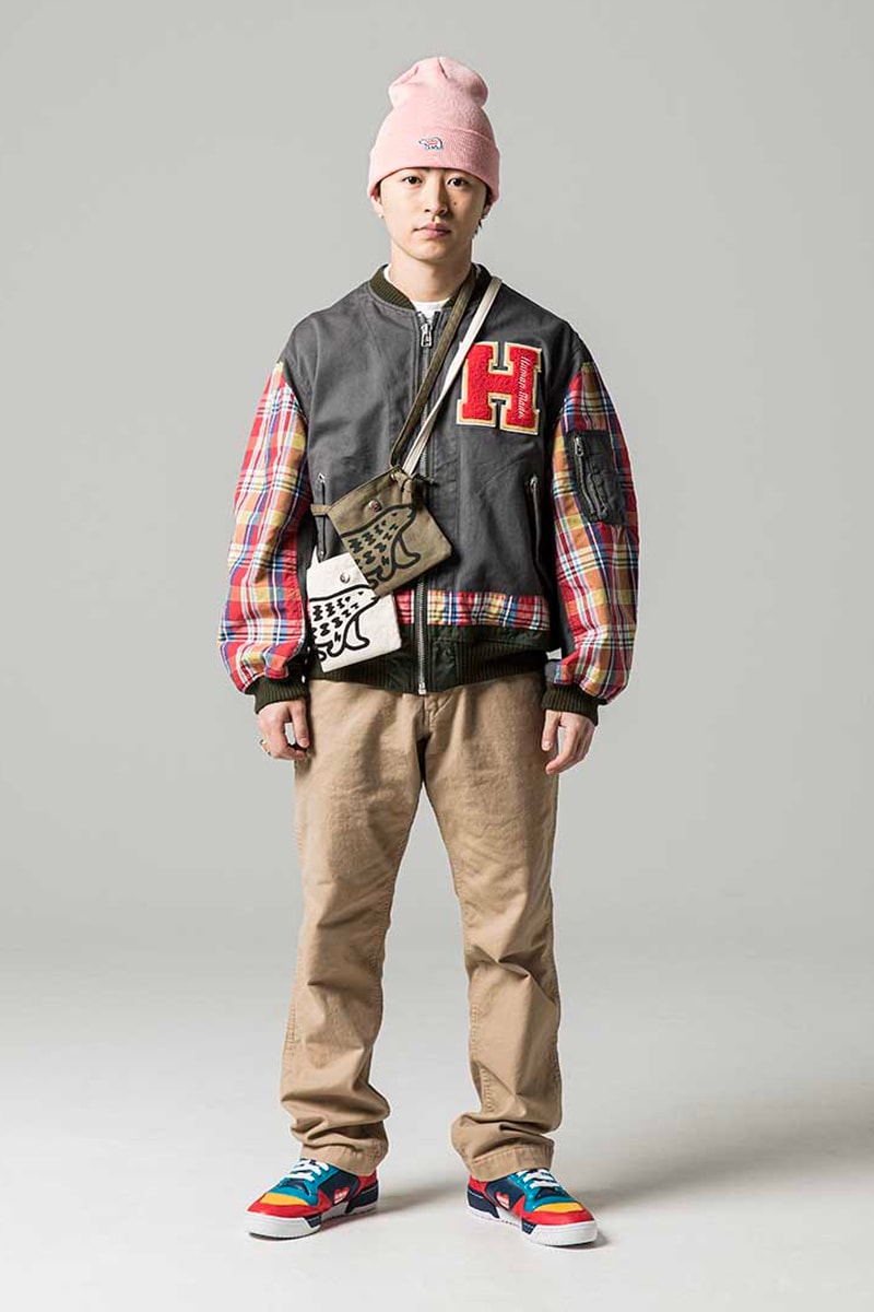 ヒューマンメイド 2020年秋冬コレクション ニゴー HUMAN MADE Fall Winter 2020 Lookbook menswear streetwear fw20 jackets shirts pants trousers t shirts accessories bags pillows varsity ivy americana nigo