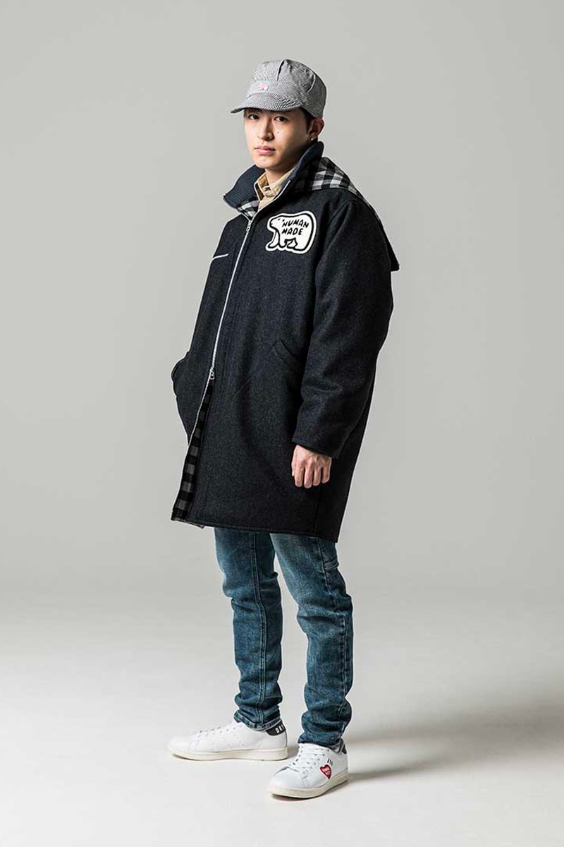 ヒューマンメイド 2020年秋冬コレクション ニゴー HUMAN MADE Fall Winter 2020 Lookbook menswear streetwear fw20 jackets shirts pants trousers t shirts accessories bags pillows varsity ivy americana nigo