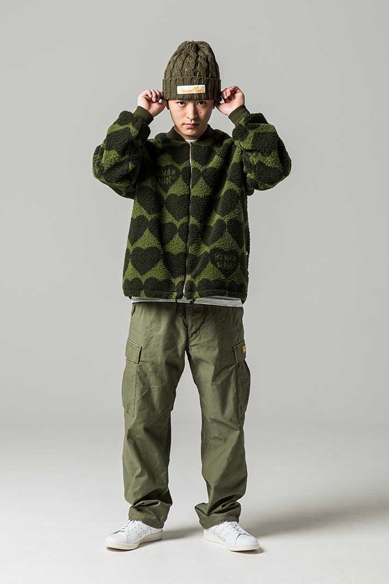 ヒューマンメイド 2020年秋冬コレクション ニゴー HUMAN MADE Fall Winter 2020 Lookbook menswear streetwear fw20 jackets shirts pants trousers t shirts accessories bags pillows varsity ivy americana nigo