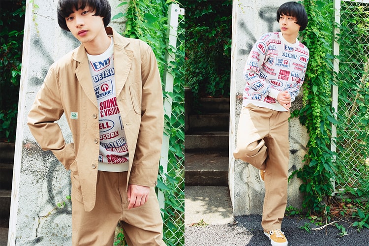 HYSTERIC GLAMOUR からサスティナブル素材を使ったワーク仕様のテーラードセットアップが登場