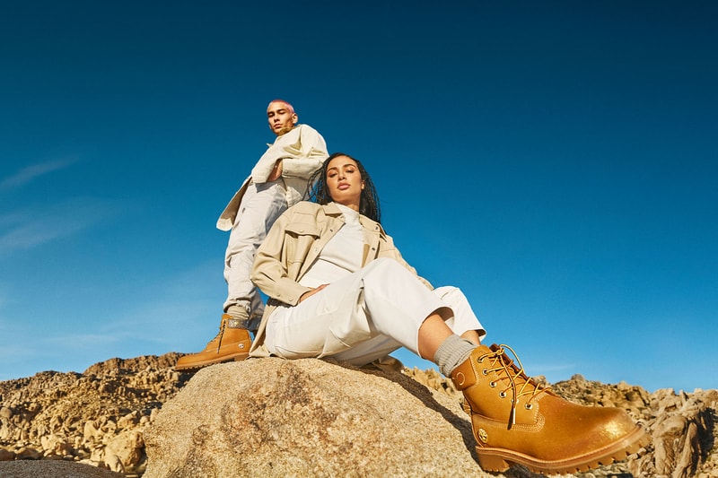 ジミーチュウ x ティンバーランドの最新コラボフットウェアが登場 Jimmy Choo x Timberland releases latest collab footwear