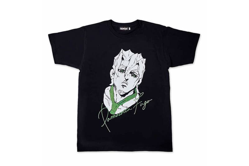 『ジョジョの奇妙な冒険 黄金の風』から“ブチャラティチーム”のTシャツコレクションが予約受付中