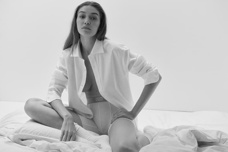 キス x カルバンクラインのコラボアンダーウェアが発売 KITH for Calvin Klein Campaign Collection Imagery Cass Bird Gigi Hadid Underwear Lookbook Ronnie Fieg Editorial New York 1996 Short Film Mens Boxers T-Shirts Hoodies Jumpers Collaboration HYPE