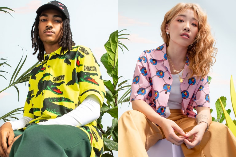 LACOSTE と Chinatown Market によるストリート感溢れるコラボコレクションが登場