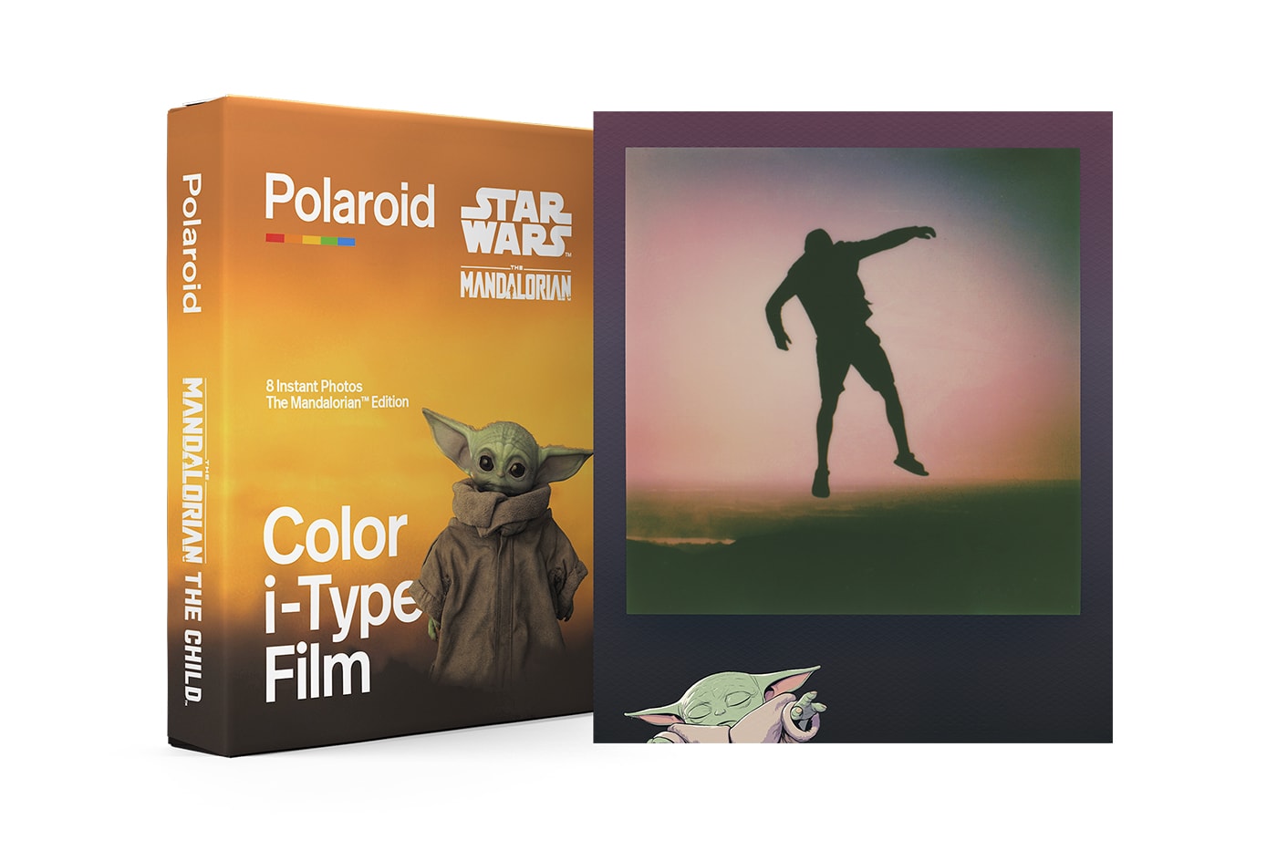 Polaroid から『ザ・マンダロリアン』とのコラボ Polaroid Now が登場 Polaroid Mandalorian Now Camera Info The Child Film Film cameras Lucasfilm 