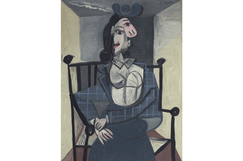 ピカソの名画 “肘掛椅子の女”が Christie’s New York 主宰のオークションに登場 pablo picasso wartime portrait dora maar painting christies auction artworks