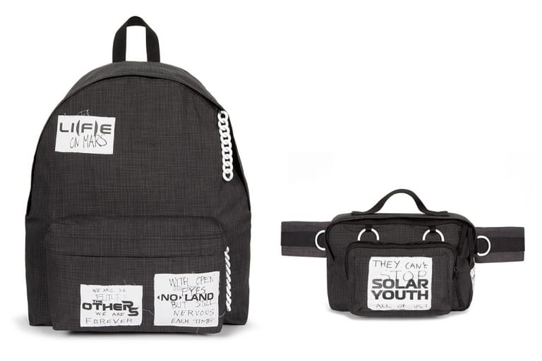Raf Simons × Eastpak がパンク要素を備えた最新コラボコレクションを発表