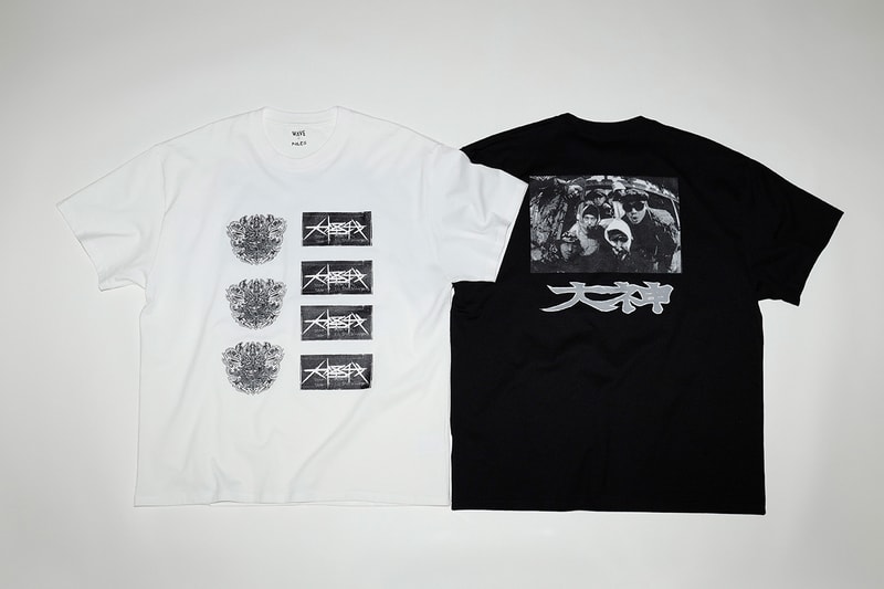 レコードショップ ウェイブよりジャパニーズ・ヒップホップ黎明期のアーティストをフィーチャーしたTシャツがリリース record store wave japanese hip hop artist t-shirts release info