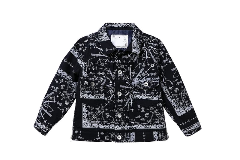 サカイがドクターウーの sacai が Dr.Woo の手がけたバンダナ柄を用いたキッズアイテムを受注販売
