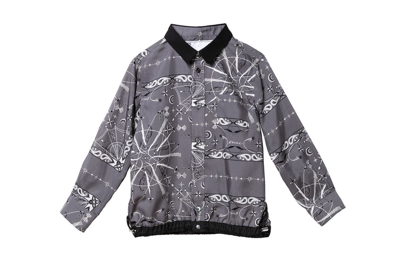 サカイがドクターウーの sacai が Dr.Woo の手がけたバンダナ柄を用いたキッズアイテムを受注販売 