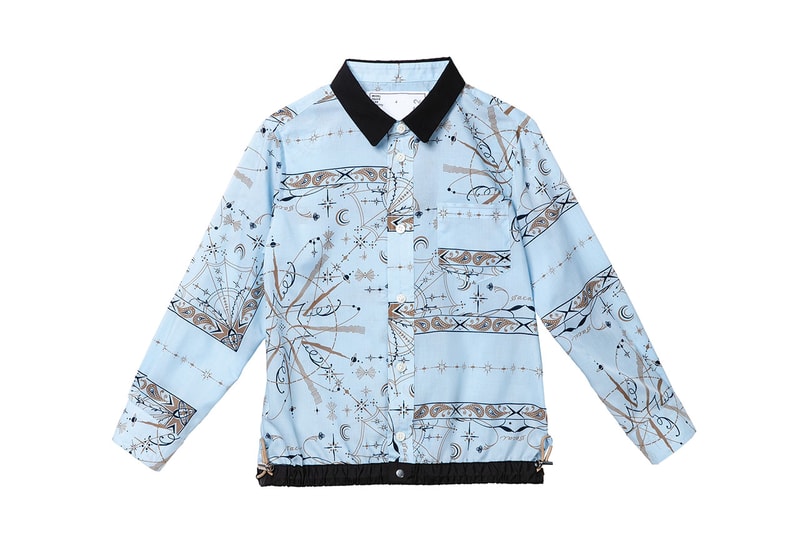 サカイがドクターウーの sacai が Dr.Woo の手がけたバンダナ柄を用いたキッズアイテムを受注販売 