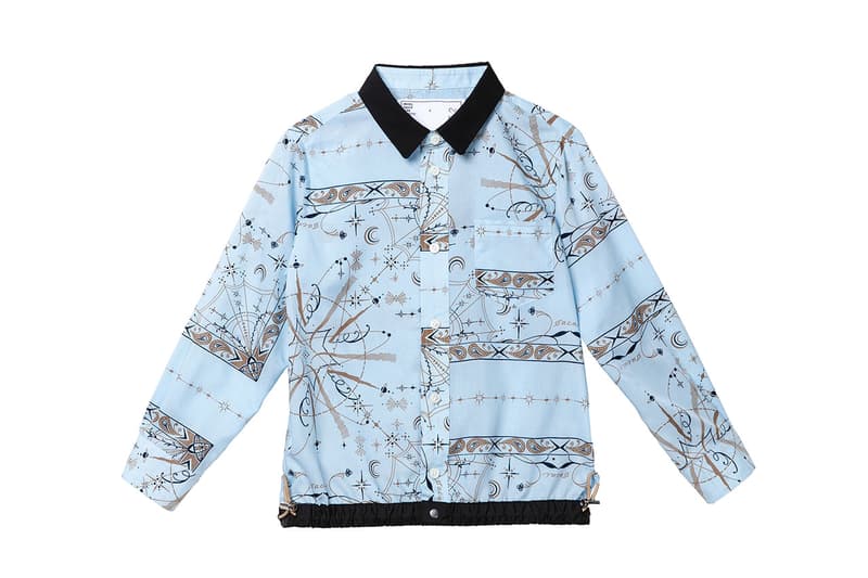 サカイがドクターウーの sacai が Dr.Woo の手がけたバンダナ柄を用いたキッズアイテムを受注販売