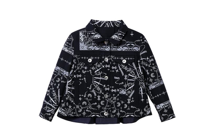 サカイがドクターウーの sacai が Dr.Woo の手がけたバンダナ柄を用いたキッズアイテムを受注販売 