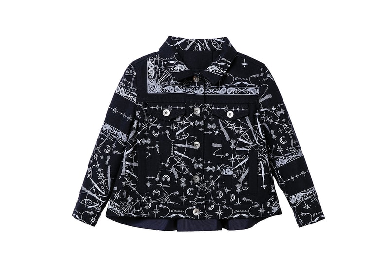 サカイがドクターウーの sacai が Dr.Woo の手がけたバンダナ柄を用いたキッズアイテムを受注販売 