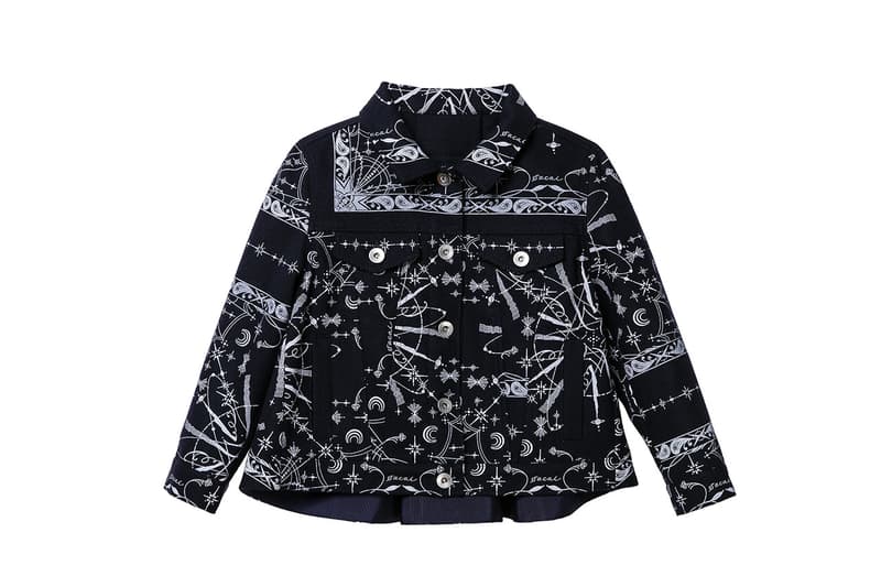 サカイがドクターウーの sacai が Dr.Woo の手がけたバンダナ柄を用いたキッズアイテムを受注販売