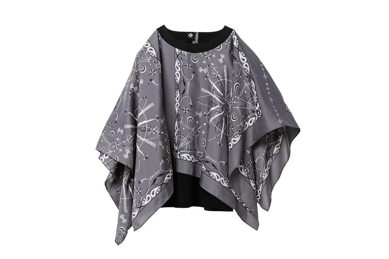 サカイがドクターウーの sacai が Dr.Woo の手がけたバンダナ柄を用いたキッズアイテムを受注販売