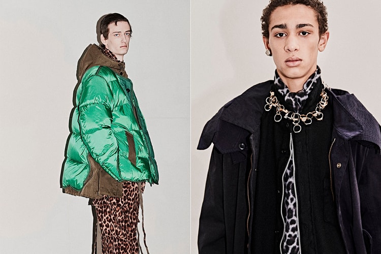 sacai がイタリア発の Ten c とのコラボによるアウターコレクションを発売