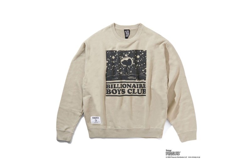 Billionaire Boys Club x PEANUTS のコラボカプセルコレクションが発売される BILLIONAIRE BOYS CLUB x PEANUT releases capsule collection 