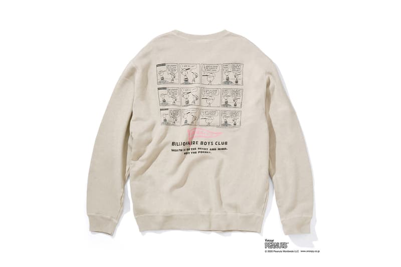 Billionaire Boys Club x PEANUTS のコラボカプセルコレクションが発売される BILLIONAIRE BOYS CLUB x PEANUT releases capsule collection